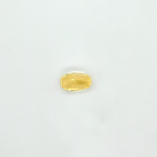 Yellow Sapphire (Pukhraj) 3.63 Ct Lab Tested
